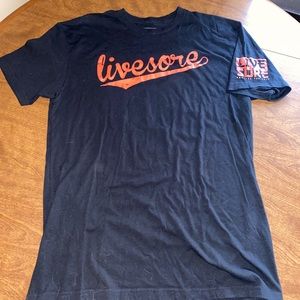 Livesore “Keep On Keeping Strong” graphic tee